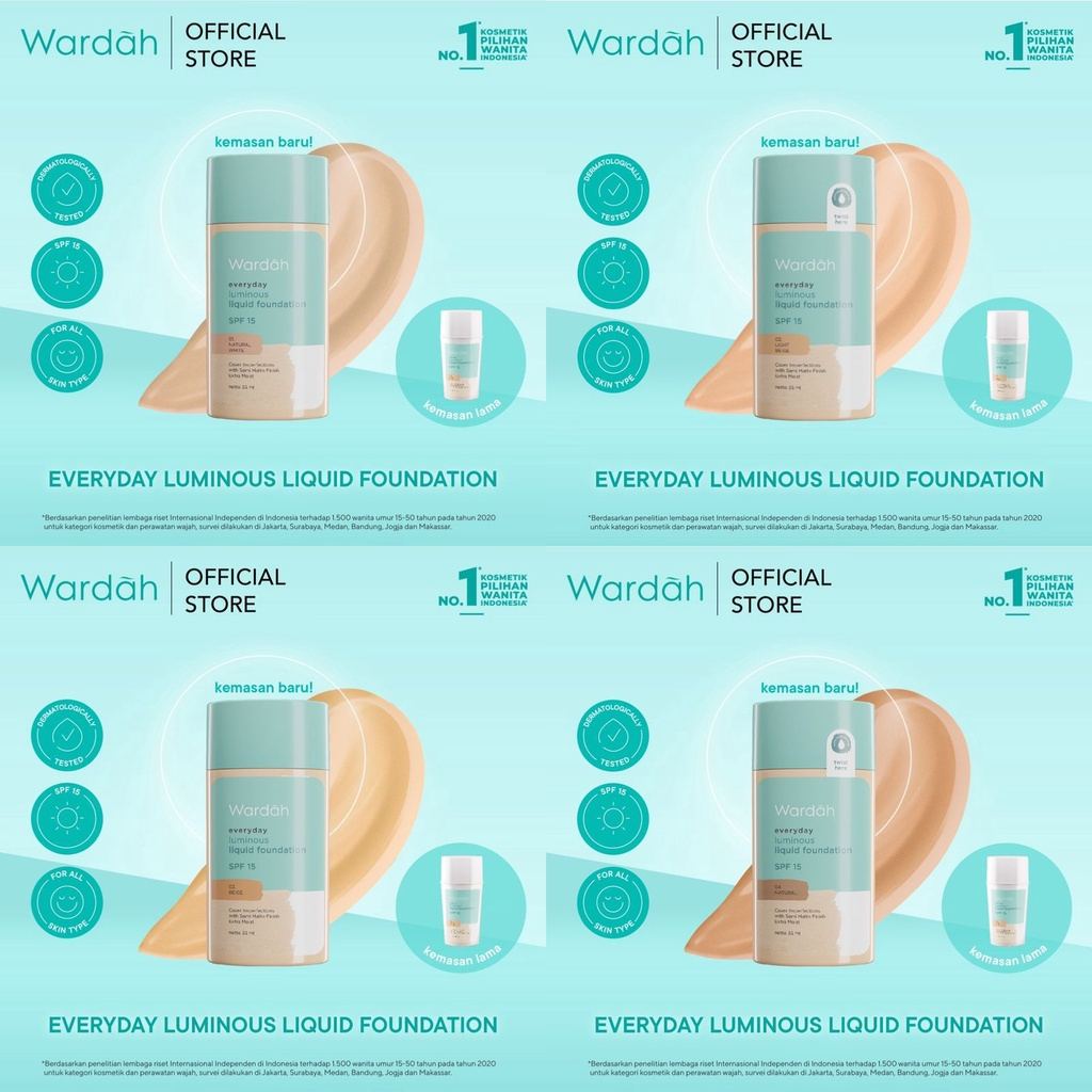 Wardah Luminous Foundation