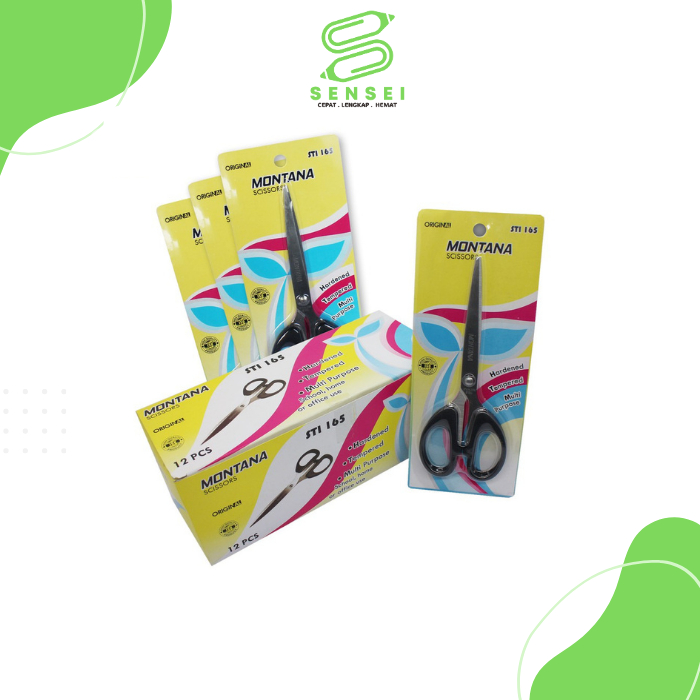 

1 Pcs MONTANA Scissors / Gunting Montana STi-165 RETAIL