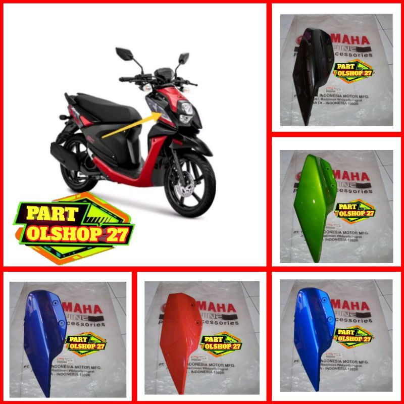 SAYAP DEPAN YAMAHA XRIDE X RIDE 125 KANAN KIRI ASLI ORIGINAL YGP