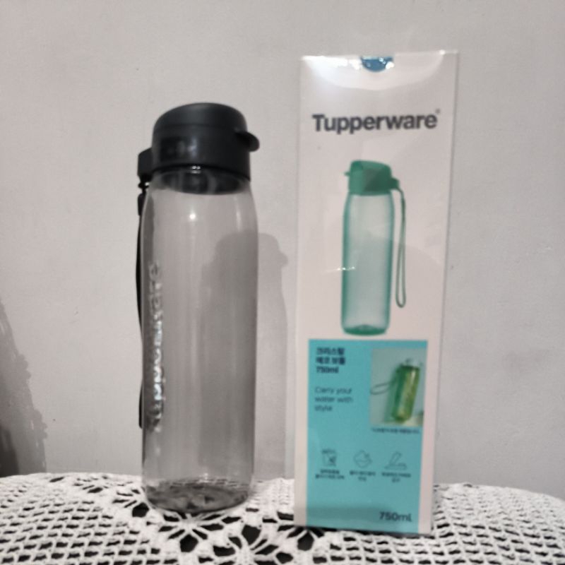 TUPPERWARE H2GO 750 @ML - TEMPAT MINUM BOTTLE TALI
