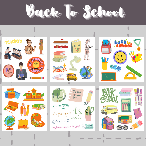 

Back To School Stickers | stiker sekolah | stiker barang sekolah | stiker alat tulis