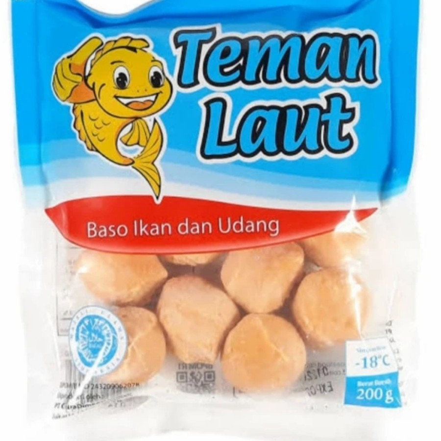 

CEDEA TEMAN LAUT BASO SEAFOOD IKAN UDANG CUMI TL 500GR FROZEN FOOD