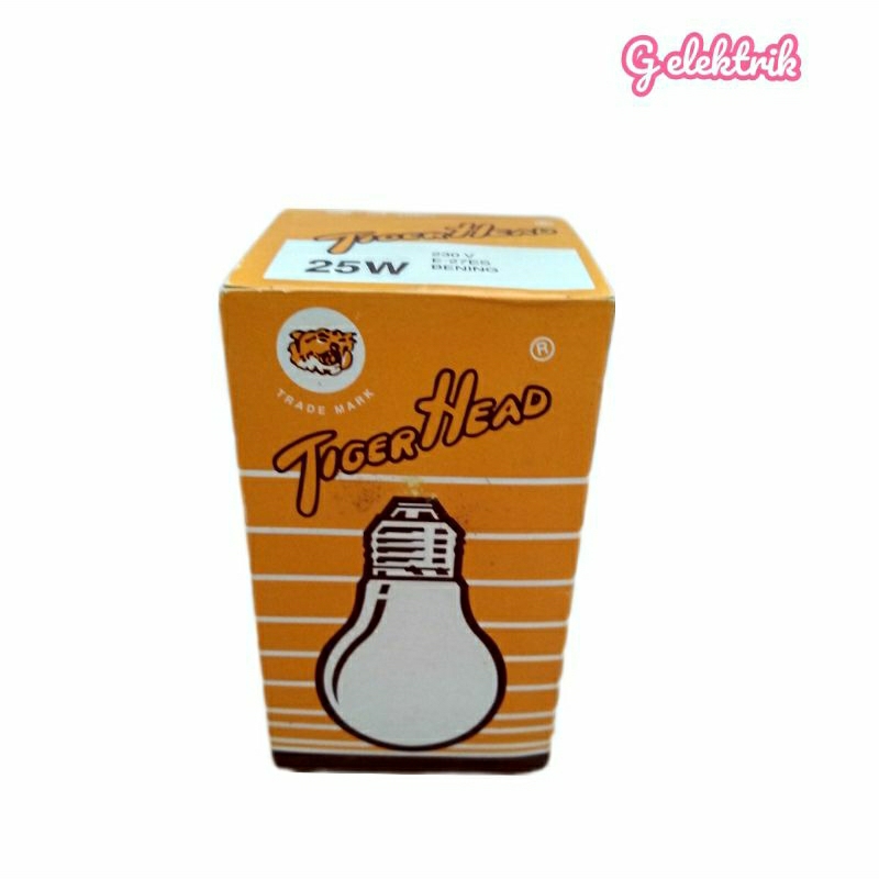 LAMPU PIJAR TIGER HEAD 25W