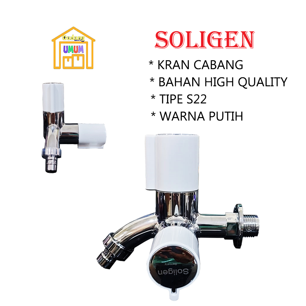 Kran Cabang New Soligen Kran Shower Cabang Plastik S22