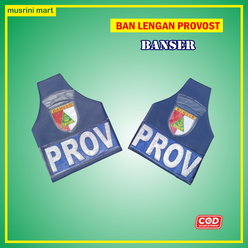 Ban Lengan Banser Provost Atribut Banser Provost Musrini Mart