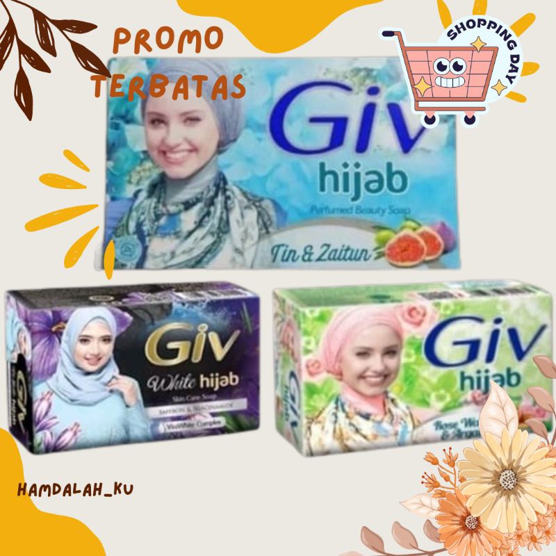 Giv Hijab sabun mandi batangan 72g