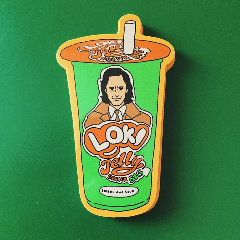 

Loki Jelly Drink - Vinyl Sticker