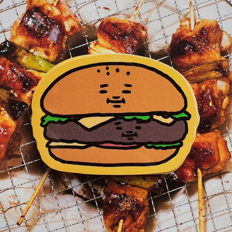 

Burger - Vinyl Sticker