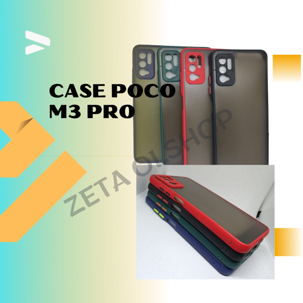 Case Casing Poco M3 Pro Hardcase Poco M3 Pro Softcase Poco M3 Pro Casing Poco