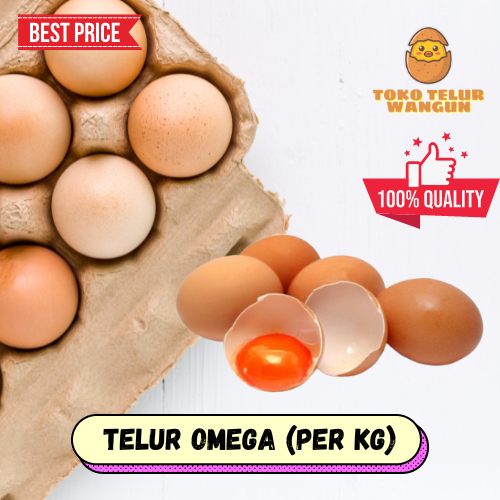 

[TERMURAH] Telur Ayam Omega (per kg)