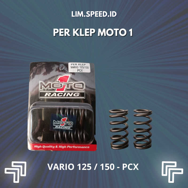 Per Klep Racing Moto 1 Original Vario 125 | 150 Pcx Sparepart | Onderdil Motor Murah
