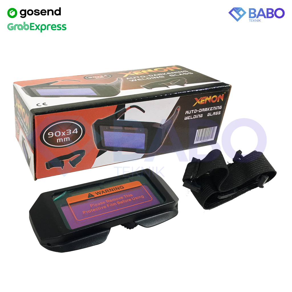 Kaca Mata Las XENON auto darkening Kacamata Las Otomatis Welding Glass