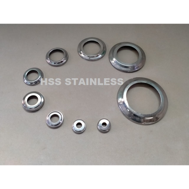 TAPAK PIPA / RING PIPA 5/8"INCH STAINLESS STEEL SUS 201