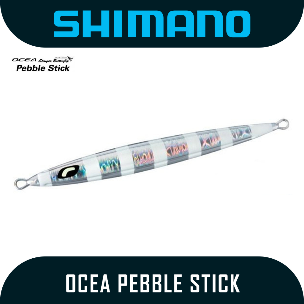 Umpan Jigging Metal Jig Shimano Ocea Pebble Stick 200gr