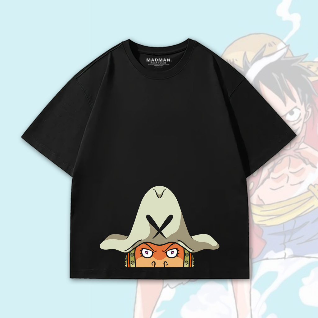 MADMAN Kaos ANIME Oversize ONE PIECE " USSOP " | HO PSOP - 11