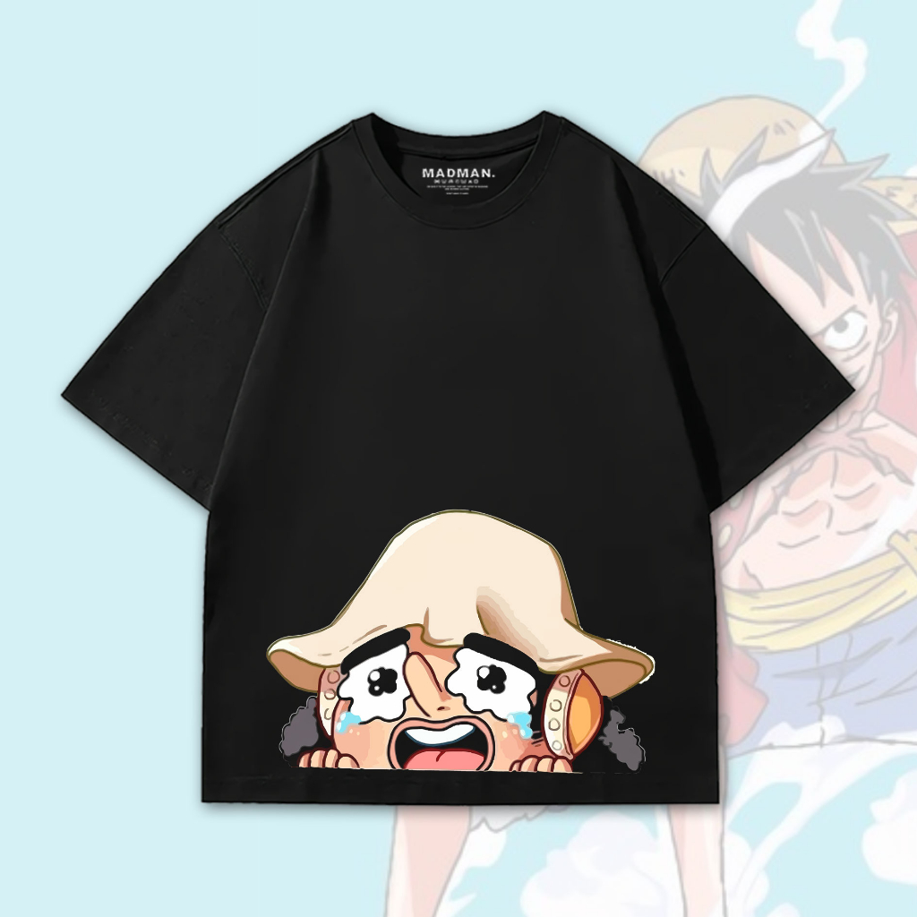 MADMAN Kaos ANIME Oversize ONE PIECE " USSOP " | HO PSOP - 12