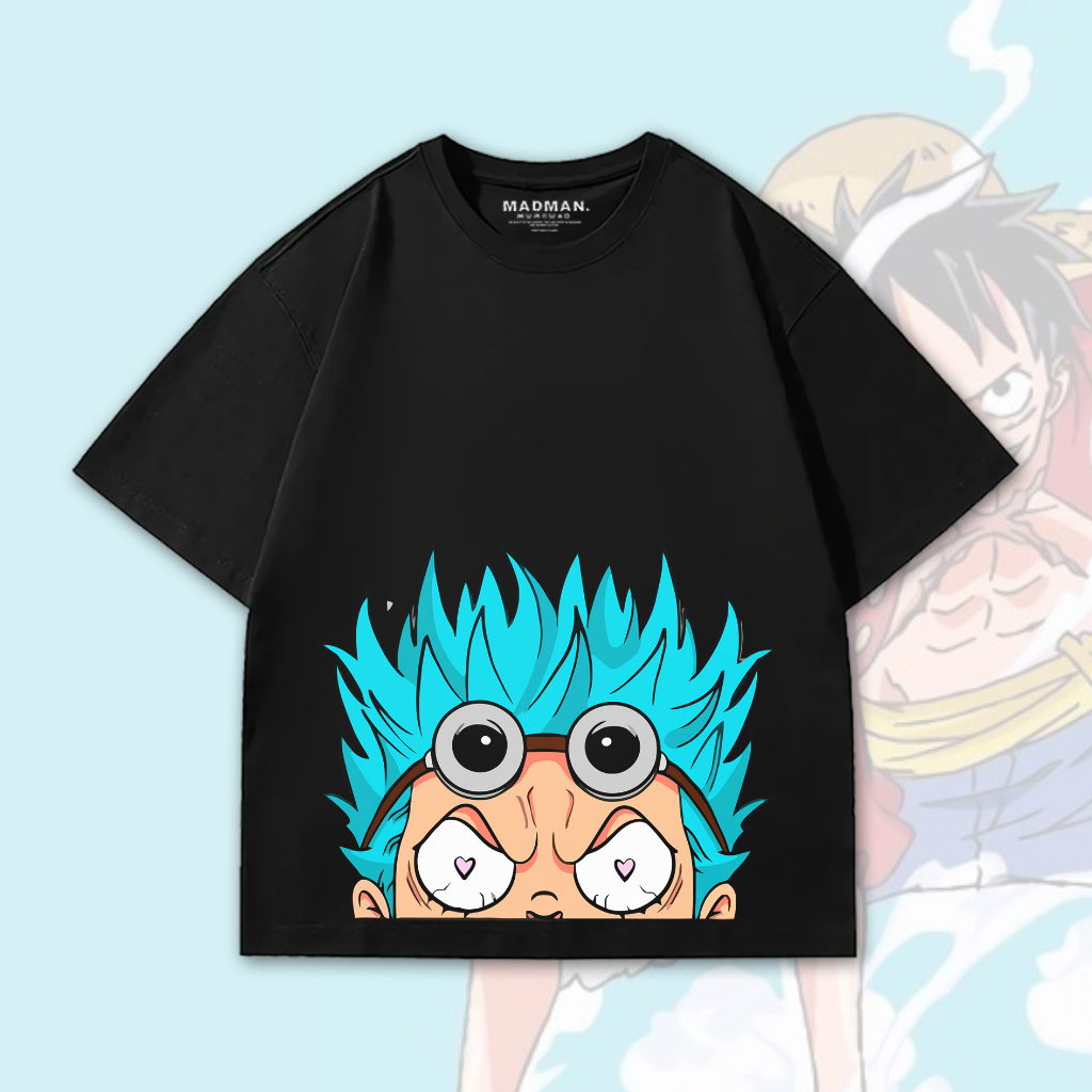 MADMAN Kaos ANIME Oversize ONE PIECE "FRANKY" | HO PSOP – 3