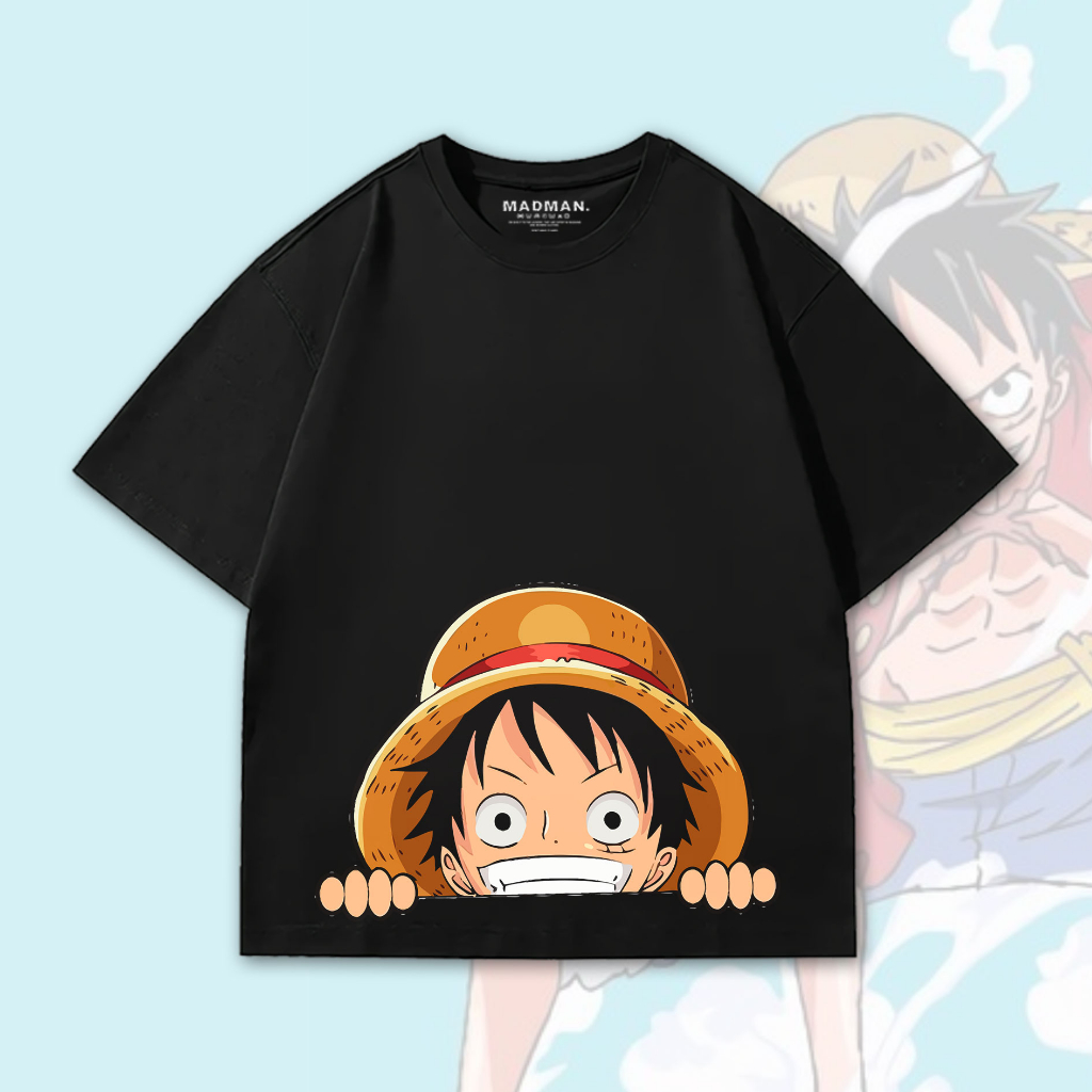 MADMAN Kaos ANIME Oversize ONE PIECE "LUFFY" | HO | PSOP - 4