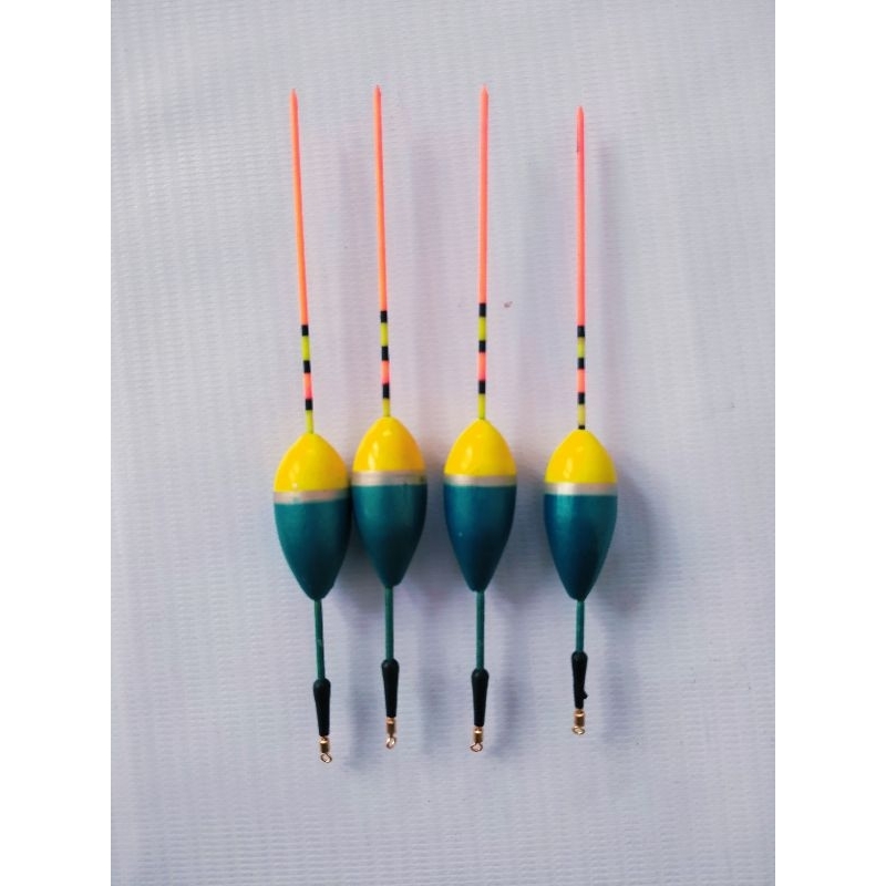 Pelampung pancing anti badai dari kayu