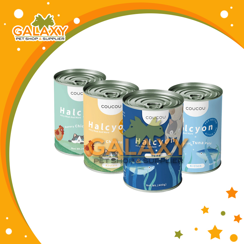 COUCOU Halcyon Cat Kaleng 400gr