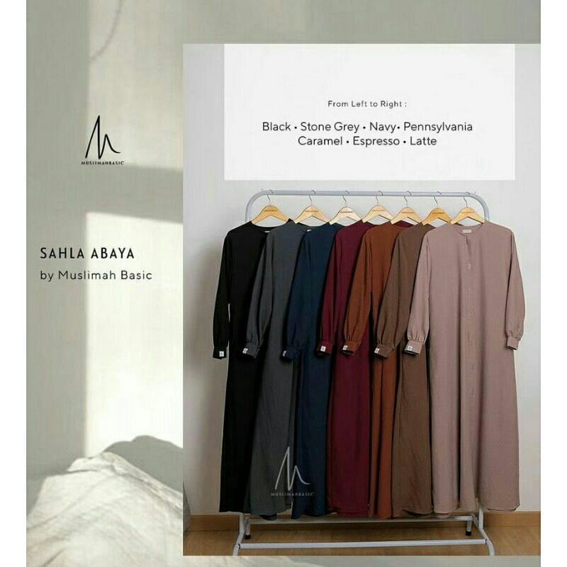 Sahla Abaya NWT -  Muslimah Basic
