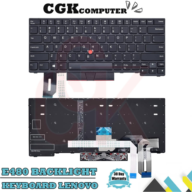 Keyboard Laptop Lenovo Thinkpad E480 E490 L490 T490 T480 P43S Backlite