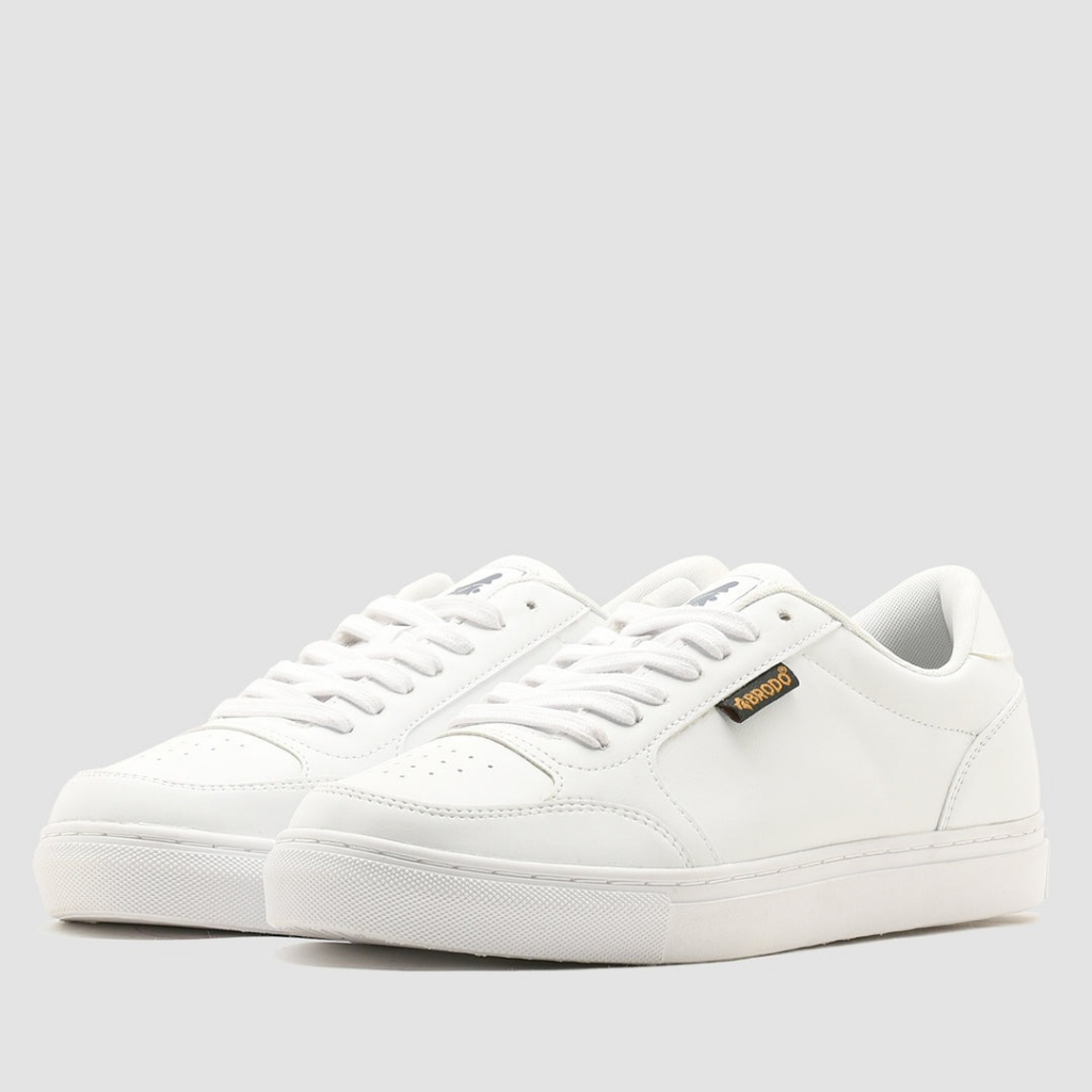 BRODO - Sepatu Calcio Full White All White Sneakers Original