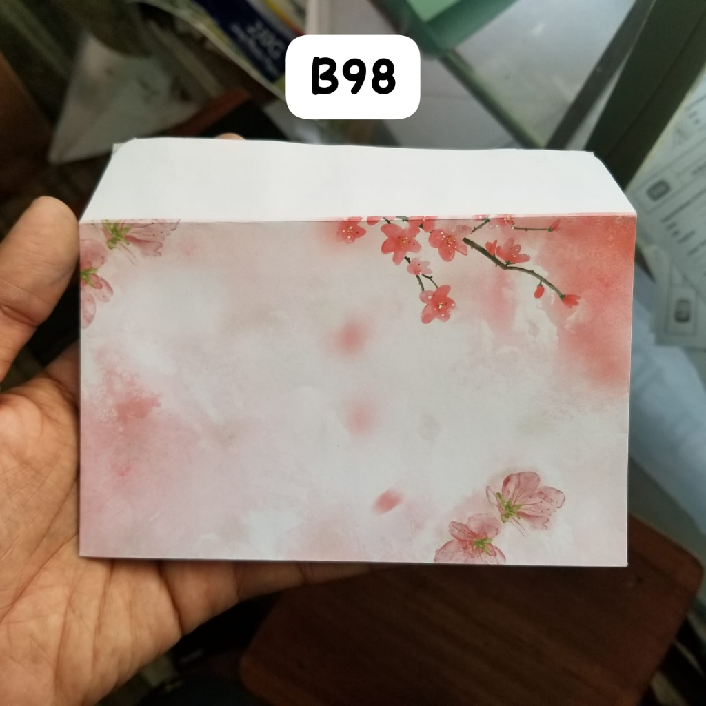 

isi 50 pcs Kode B95,B96,B97,B98,B99 - Amplop Kondangan/Amplop Motif/Amplop Custom