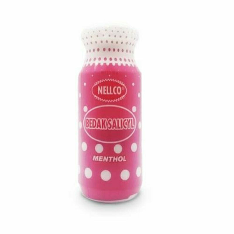 Nellco Bedak Salicyl Menthol 60g,Bedak Tabur,Bedak Gatal gatal,Biang keringat