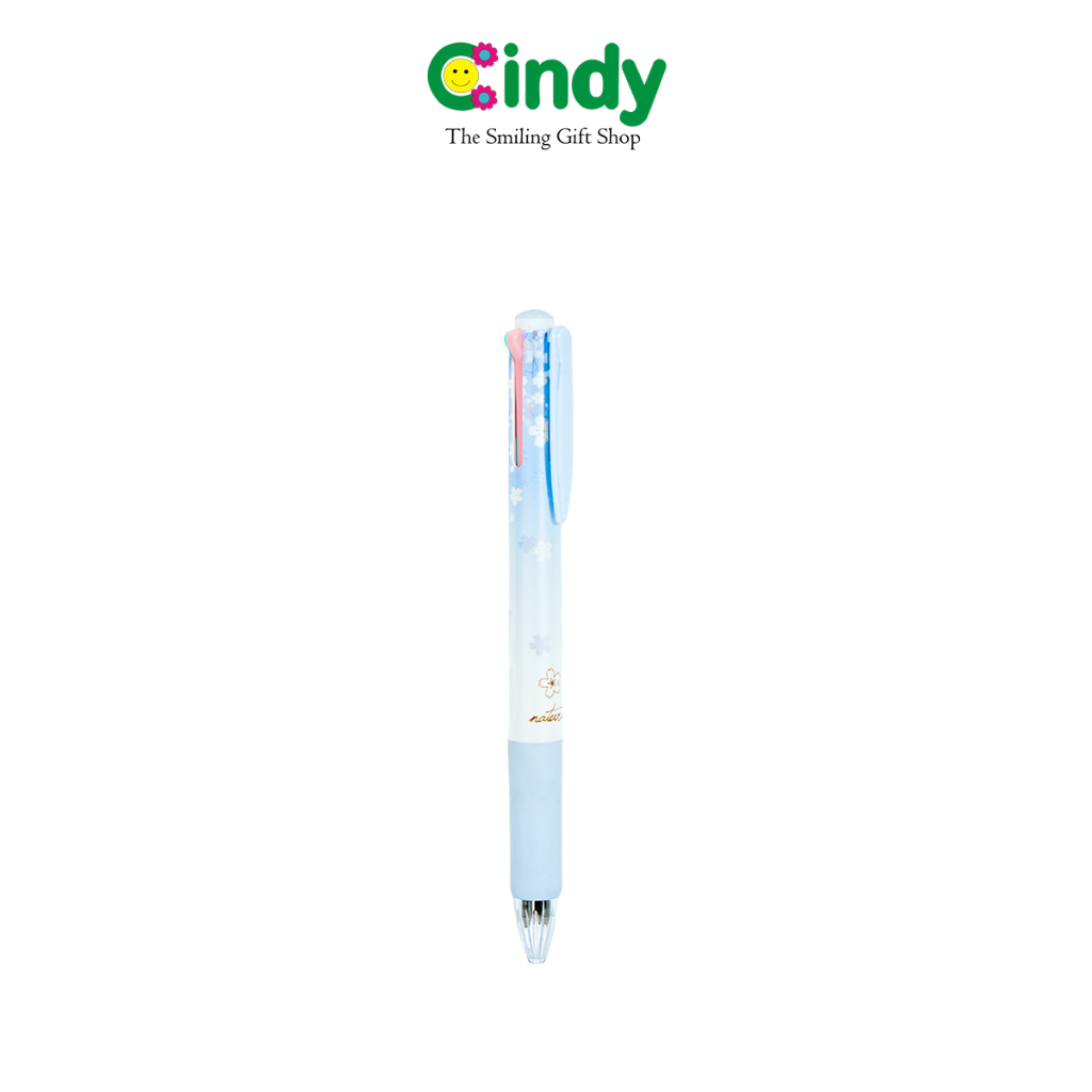 

CINDY Pulpen 2 Pcs - Retractable Sakuraru Series Bullet tip 0.7mm 4 warna - CSP0907