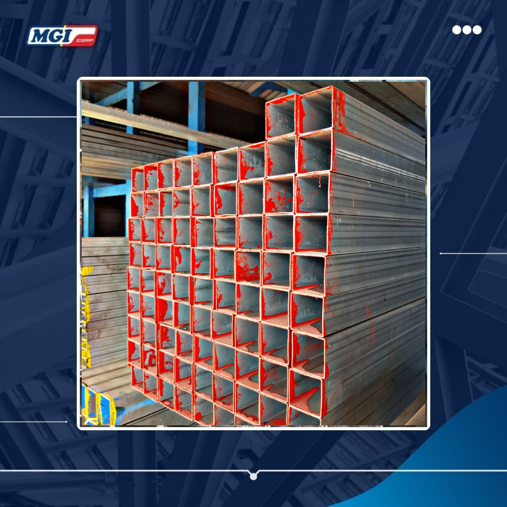 BESI HOLLOW HITAM 4X4 / PIPA KOTAK UKURAN 40mmX40mmX1,6MMX6M