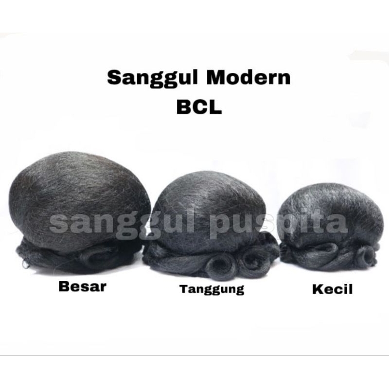 Sanggul BCL / Sanggul Bulat BCL / Sanggul BCL Besar / Sanggul BCL Tanggung / Sanggul BCL Kecil