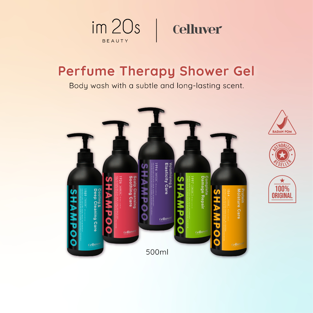 Im20s - [Celluver] Triple Black Perfume Shampoo (500ml) FREE Photocard HIY / StayC *random