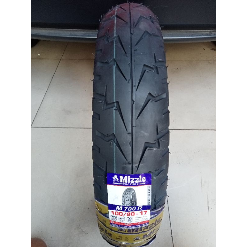 Ban tubeless 100/80 17 mizzle M700 & Maxxpro