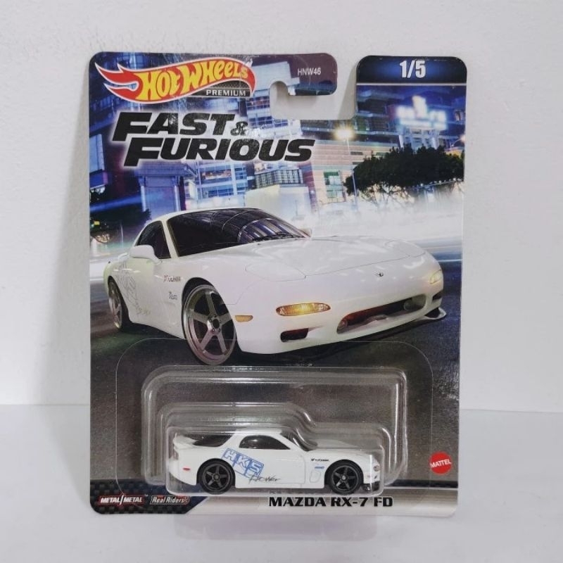 Hotwheels mazda rx7 fast furious
