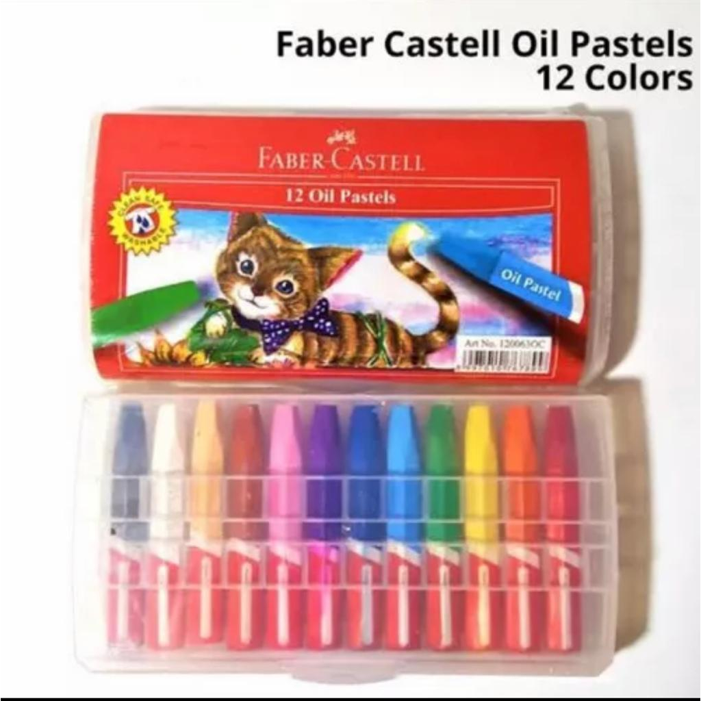 

Faber Castell Crayon Oil Pastel Eco Krayon kucing 12 warna (kemasan ekonomis)