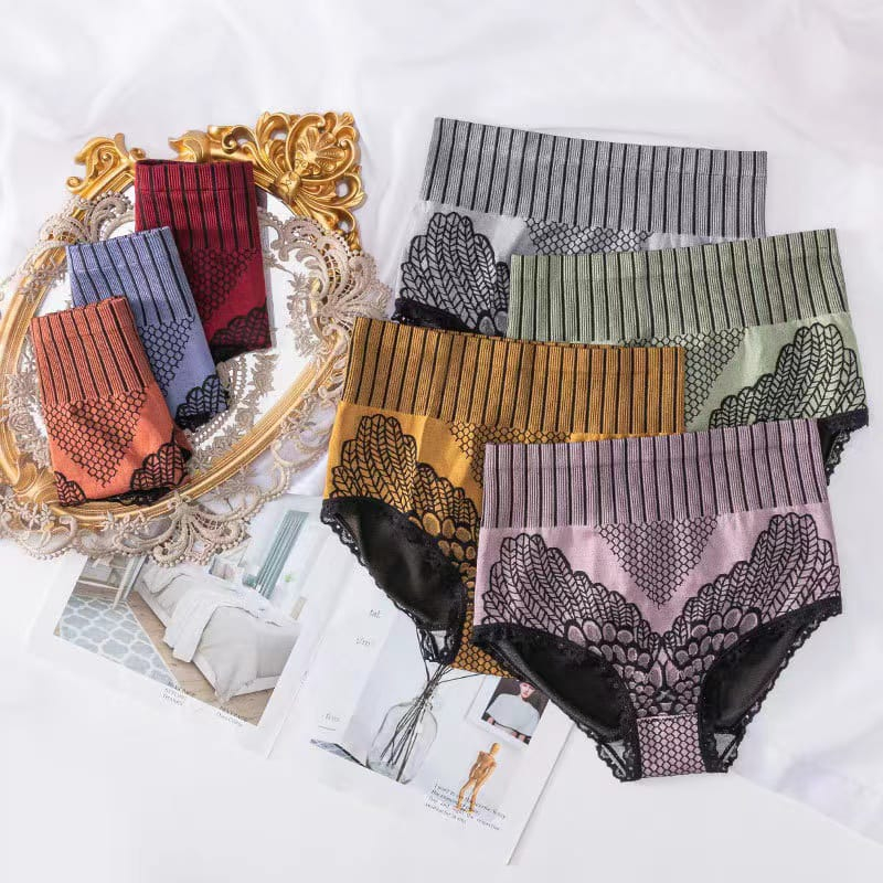 CD KORSET CELANA DALAM KORSET MOTIF KOMBINASI RENDA