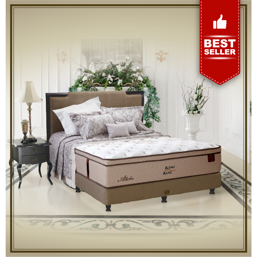 MATTRESS | KASUR KING KOIL Original Type ALLERTON 35CM, FIRM, KINGKOIL Prestigious Collection