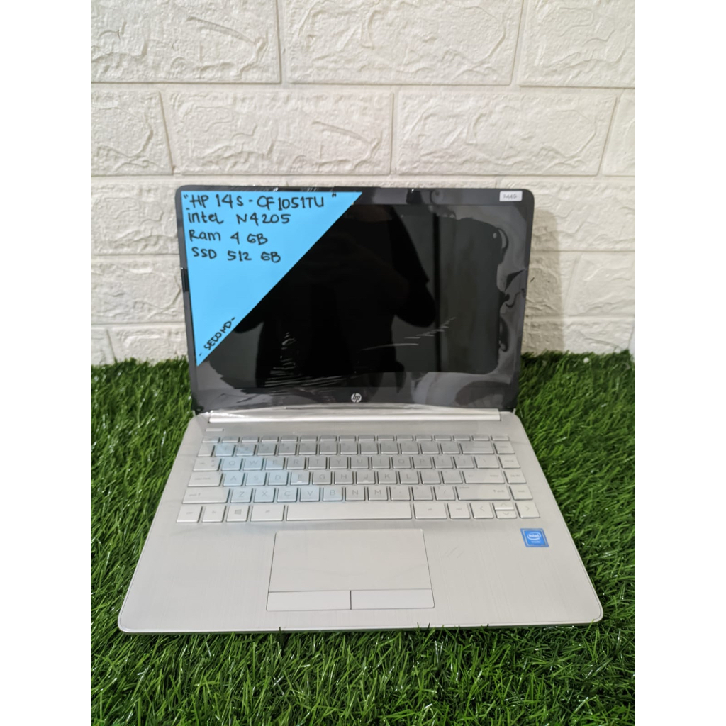HP 14S-CF1051TU INTEL N4205 RAM 4GB SSD 512GB 14 INCH (2446)