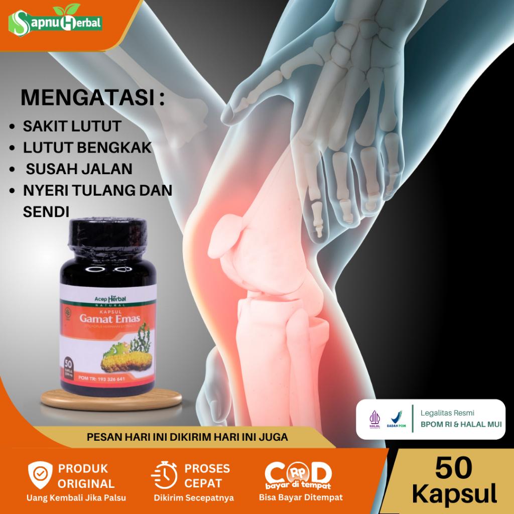 Obat Sakit Lutut, Kopong, Lutut Bengkak, Lutut Kaku, Lutut Sulit Ditekuk, Lutut Sakit Saat Digerakka
