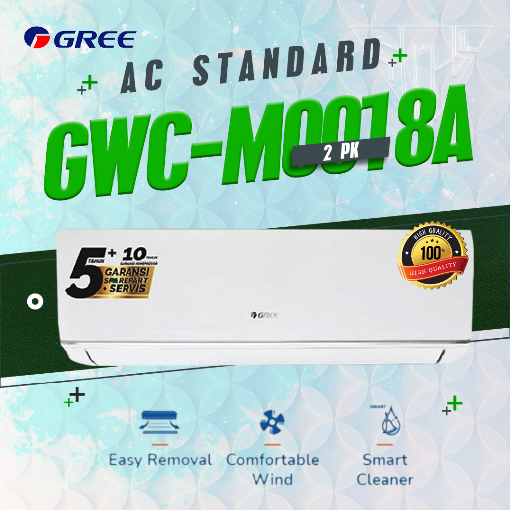 AC Gree 2 PK Standart GWC-18MOO5 / 18N1A