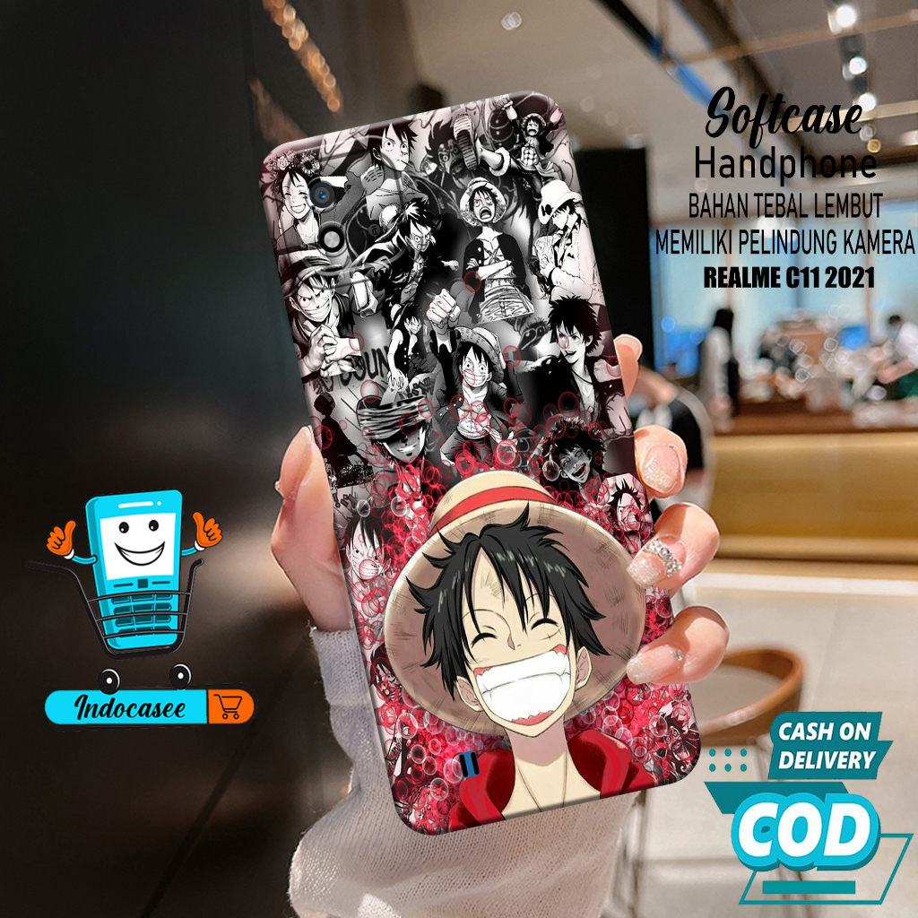Case Hp Softcase Pro Camera REALME C11 2021 - Softcase REALME C11 2021 - Kesing Hp REALME C11 2021 -