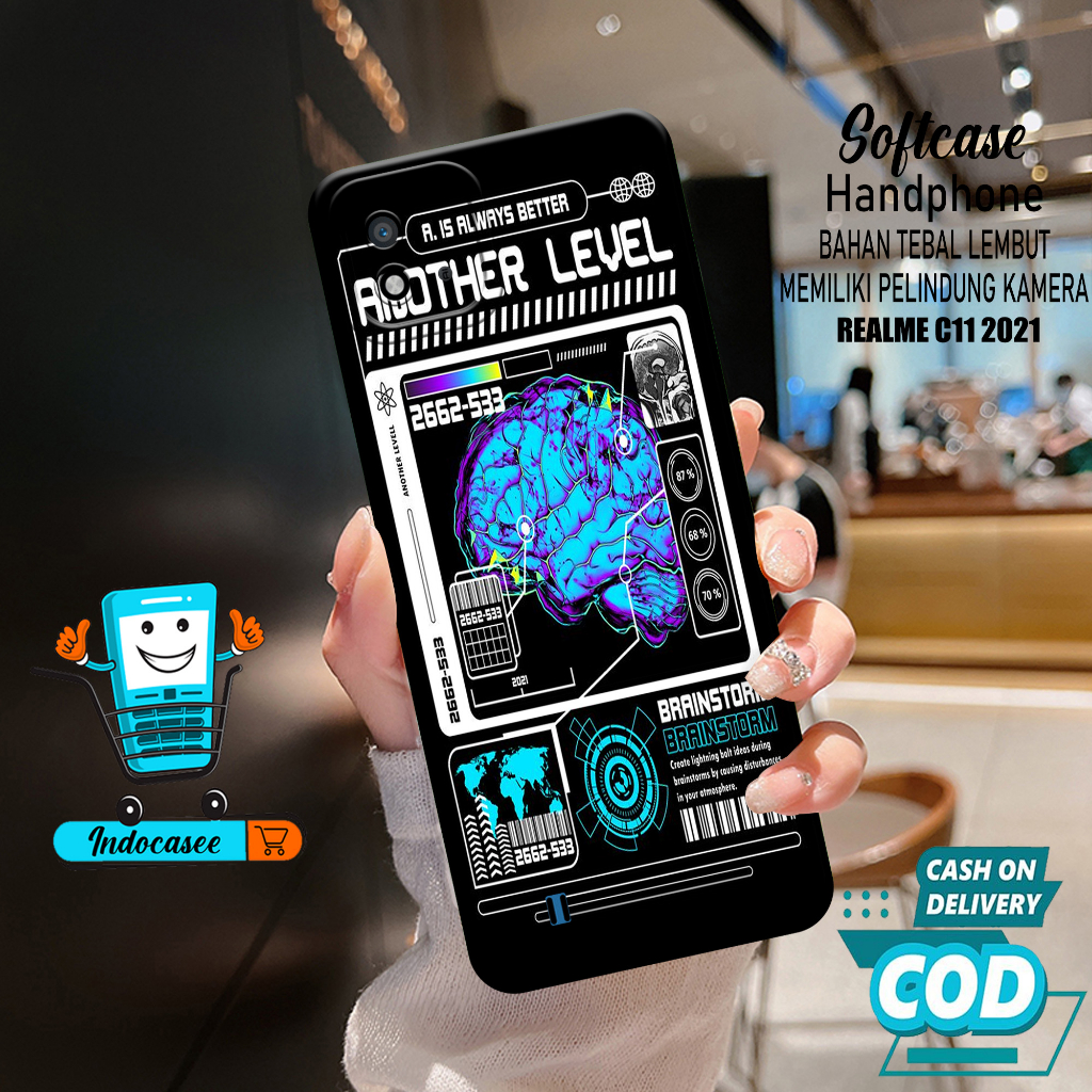 Case Hp Softcase Pro Camera REALME C11 2021 - Softcase REALME C11 2021 - Kesing Hp REALME C11 2021 -