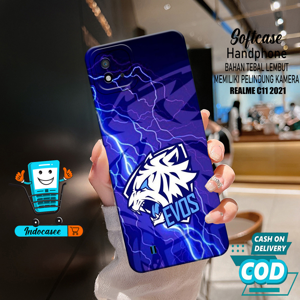 Case Hp Softcase Pro Camera REALME C11 2021 - Softcase REALME C11 2021 - Kesing Hp REALME C11 2021 -