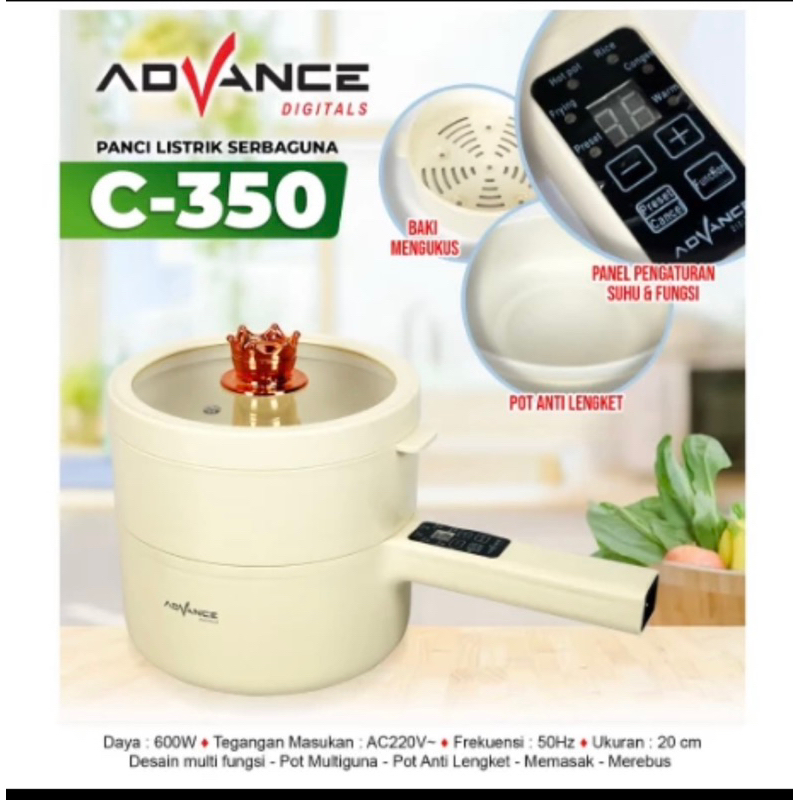 warmer steamer cooker advance c 350