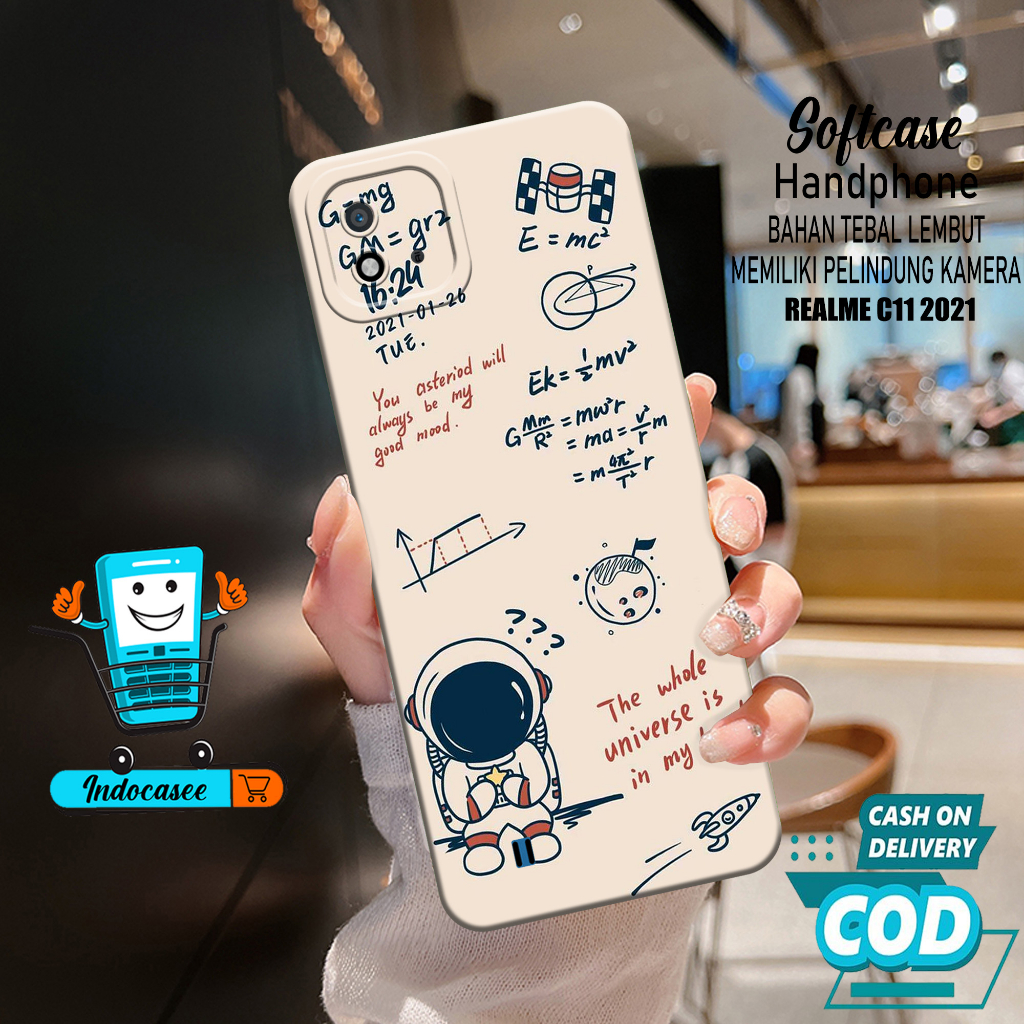 Case Hp Softcase Pro Camera REALME C11 2021 - Softcase REALME C11 2021 - Kesing Hp REALME C11 2021 -
