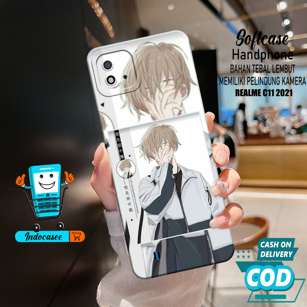 Case Hp Softcase Pro Camera REALME C11 2021 - Softcase REALME C11 2021 - Kesing Hp REALME C11 2021 -