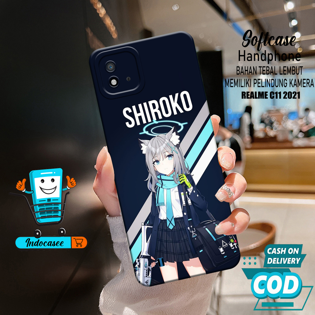 Case Hp Softcase Pro Camera REALME C11 2021 - Softcase REALME C11 2021 - Kesing Hp REALME C11 2021 -