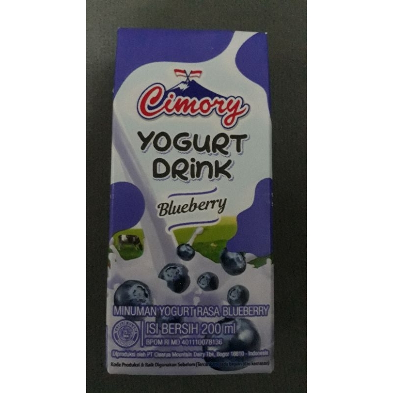 cimory yogurt drink blueberry 200ml