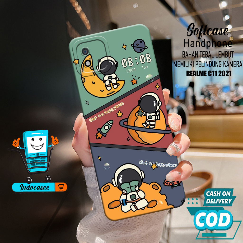 Case Hp Softcase Pro Camera REALME C11 2021 - Softcase REALME C11 2021 - Kesing Hp REALME C11 2021 -